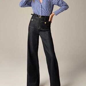 J Crew Sailor denim trouser in Rinse wash Size 32